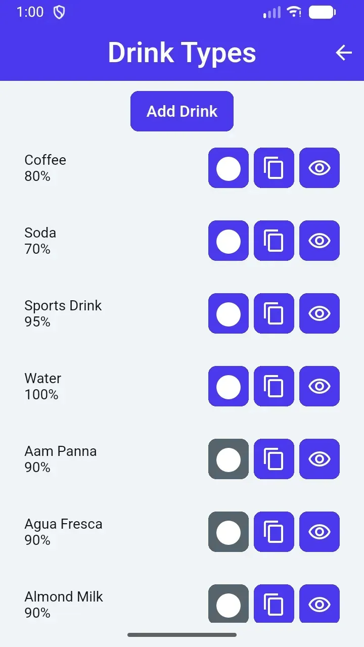 Drink library